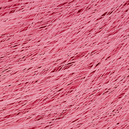 Tampilan mikroskopis dari jaringan serat berwarna merah muda yang saling bersilangan rapat, membentuk tekstur padat menyerupai jaring atau helaian kain.